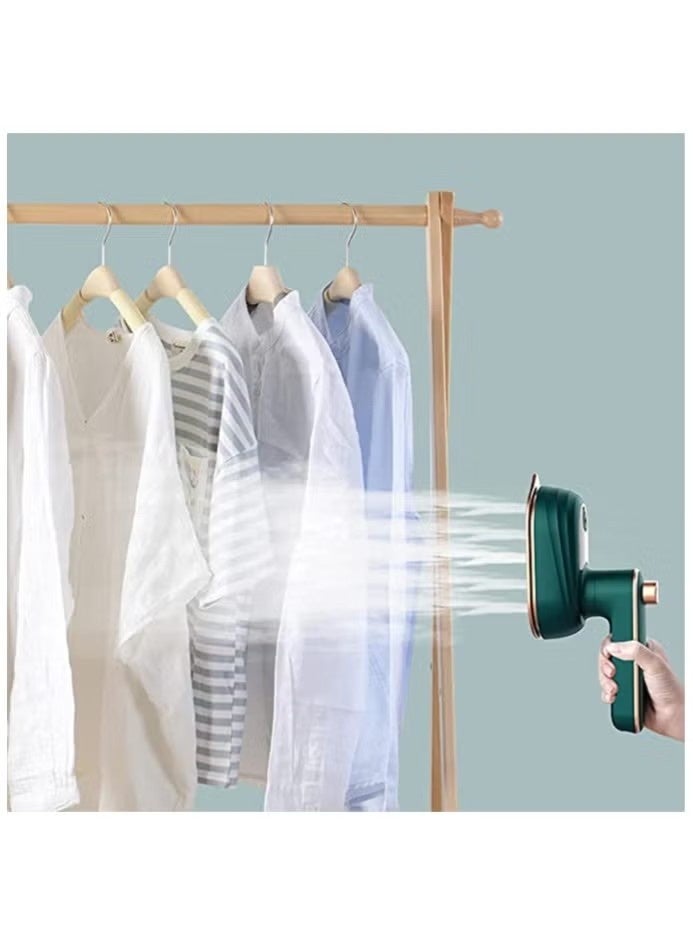 بيوينتي مكواة بخارية محمولة ومطورة، مكواة يدوية دوارة 180 درجة، مكواة سفر قابلة للطي بسعة 50 مل، مكواة بخارية مصغرة احترافية، مناسبة للملابس والأقمشة، مثالية للاستخدام المنزلي والسفر. - Image 2